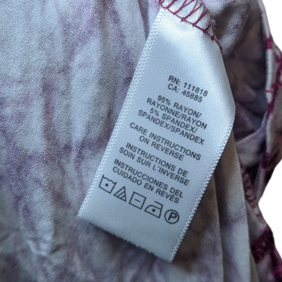 Michael Michael Kors Women's Abstract Print Scrunched Tank Top - Picture 9 of 10